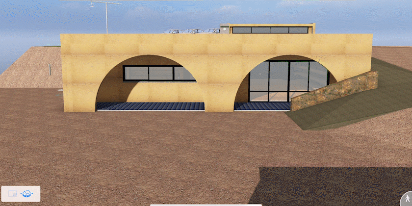 BIM立体から平面図に